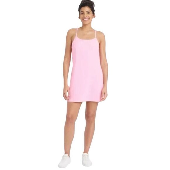 All in motion pink flex strappy dress size L - Picture 1 of 10
